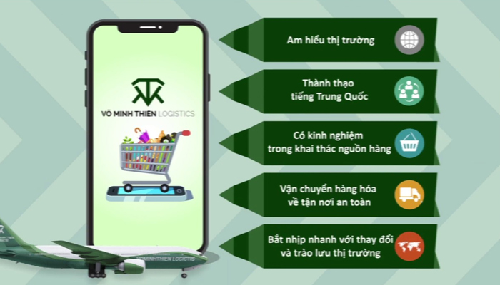 Công ty nhập hàng Trung Quốc giá rẻ - Võ Minh Thiên