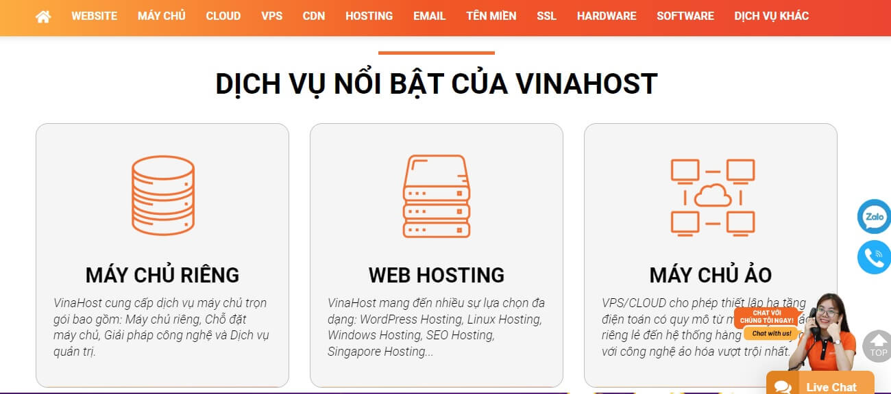 Công ty cung cấp dịch vụ hosting chất lượng