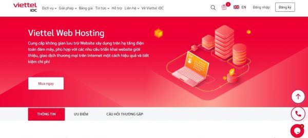 các doanh nghiệp cung cấp dịch vụ hosting uy tín