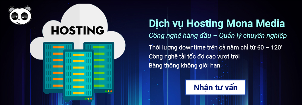 Mona Media Đơn vị cung cấp Shared Hosting  chất lượng tốt nhất hiện nay