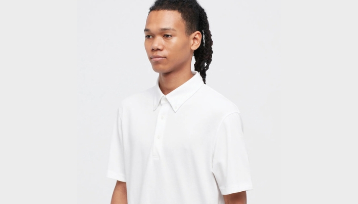 Áo polo AIRism cổ thường Uniqlo