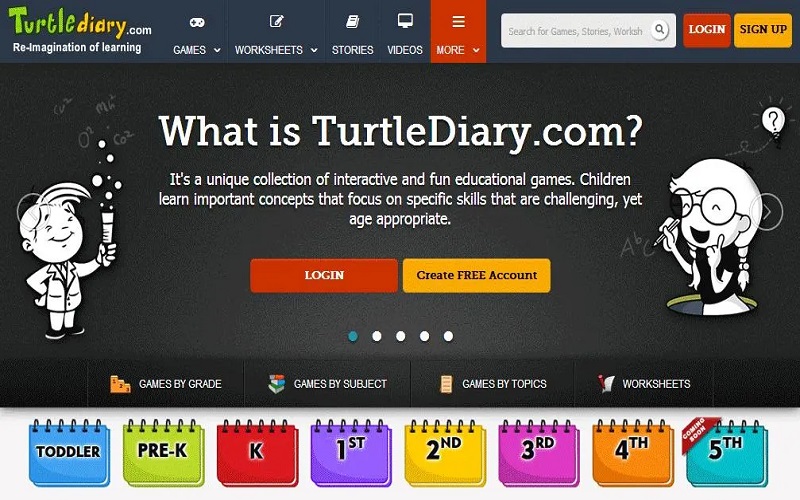 website Turtle Diary
