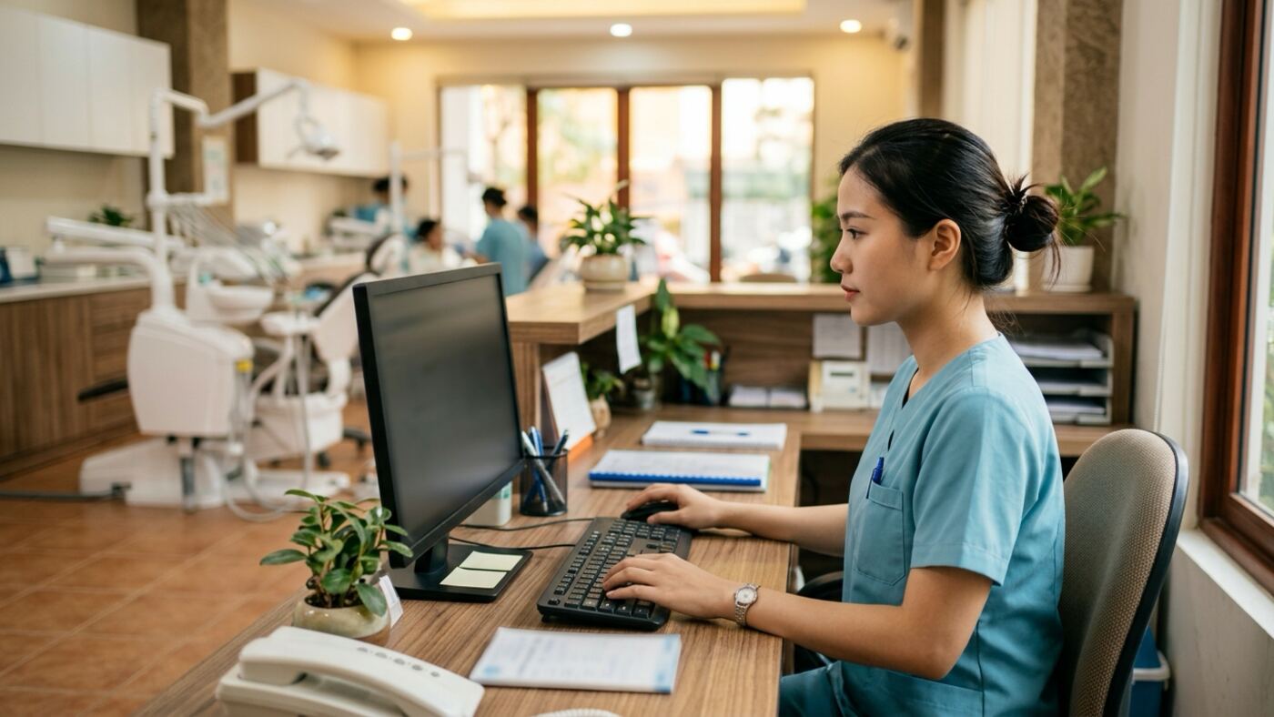 Quản lý lịch hẹn phòng khám nha khoa bằng database cho app